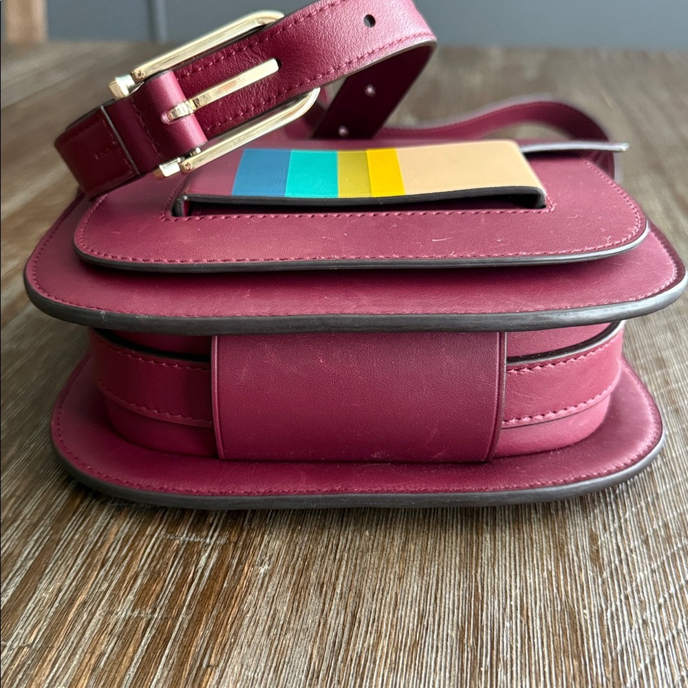 Tory Burch Crescent Multi-Color Crossbody Bag - Picture 5 of 10